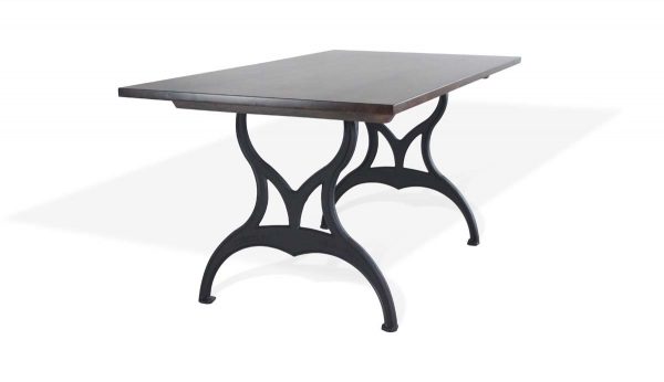 Farm Tables - Industrial Flooring 5 ft Table with Brooklyn New York Legs