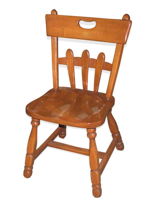 Kitchen & Dining - Vintage Maple Country Rustic Chair