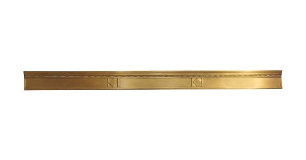 Pediments - Early 20th Century 9.75 in. Foot Bronze Crown Molding