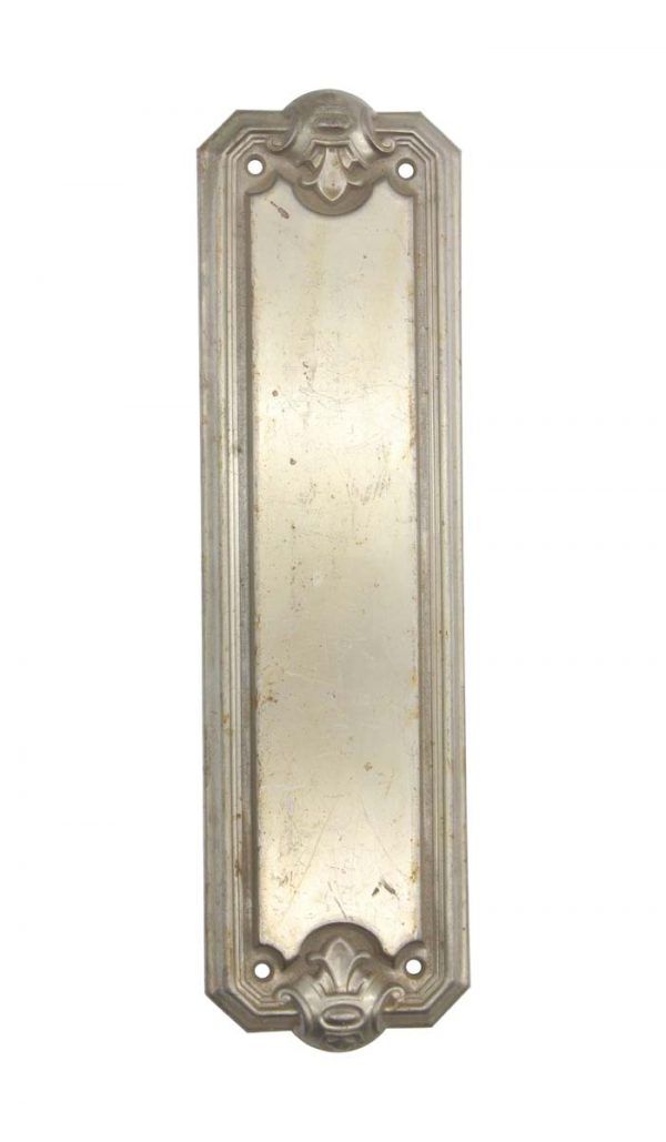 Push Plates - Traditional 11 in. Steel Door Push Plate