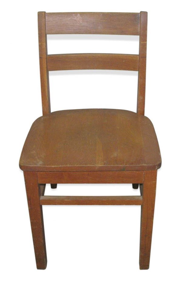 Seating - Classic Vintage Maple Ladder Back School Chair