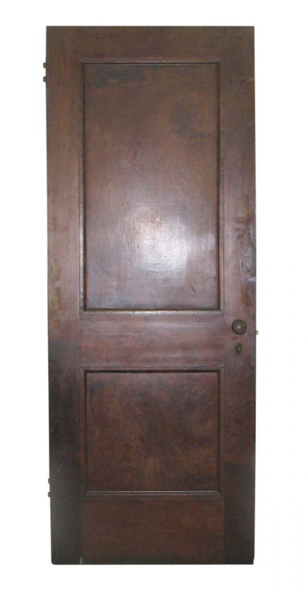 Standard Doors - Antique 2 Pane Mahogany Passage Door 83 x 31