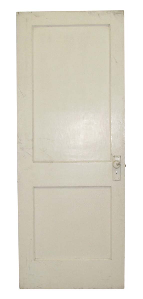 Standard Doors - Vintage 2 Pane White Passage Door 78 x 29.875