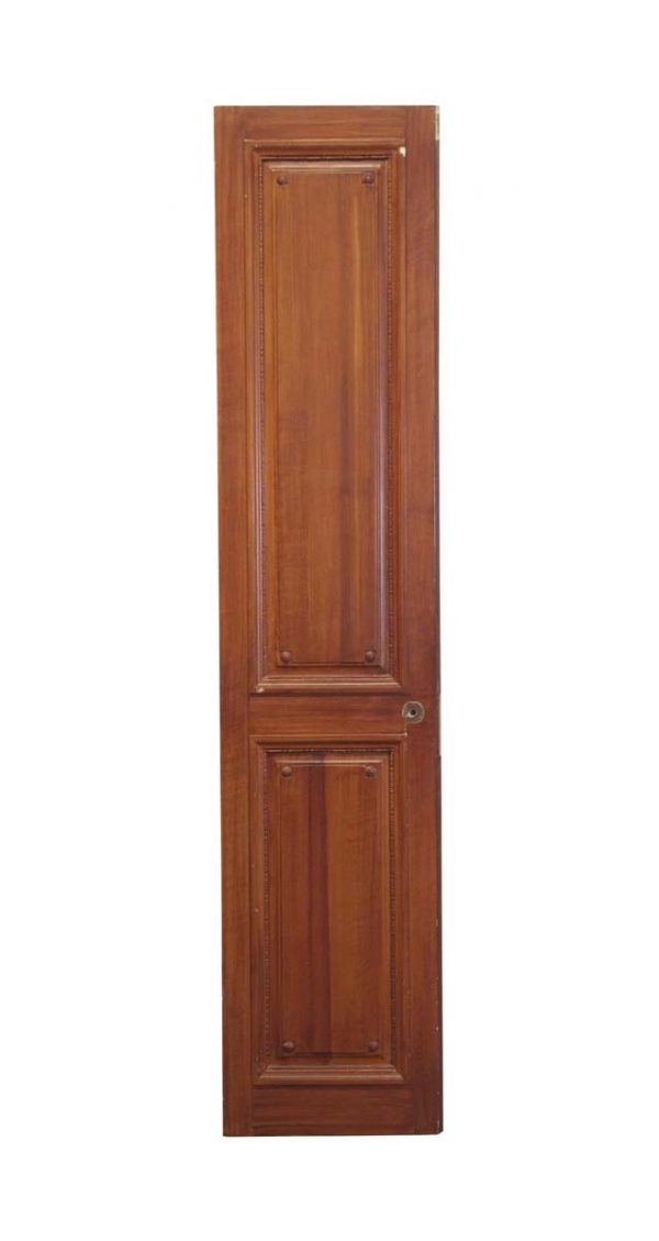 Standard Doors - Vintage Raised 2 Pane Wood Closet Nook Door 89.375 x 19.5