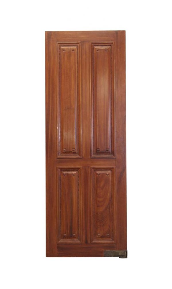 Standard Doors - Vintage Raised 4 Pane Wood Swinging Commercial Door 89.25 x 32