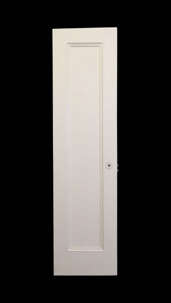 Standard Doors - Vintage White 1 Pane Pine Closet Door 83.5 x 21.75