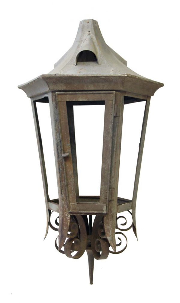 Wall & Ceiling Lanterns - Antique Traditional Exterior Ceiling Lantern