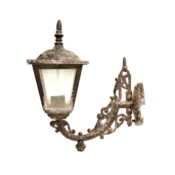 Wall & Ceiling Lanterns - Antique Victorian Exterior Cast Aluminum Wall Lantern