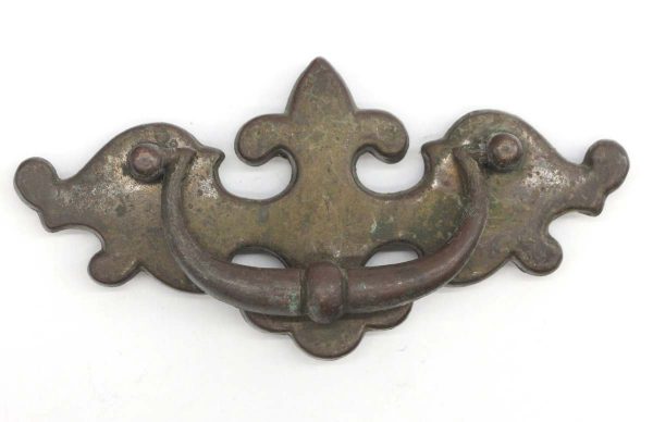 Cabinet & Furniture Pulls - Vintage Traditional 5.25 in. Brass Bail Drawer Pull
