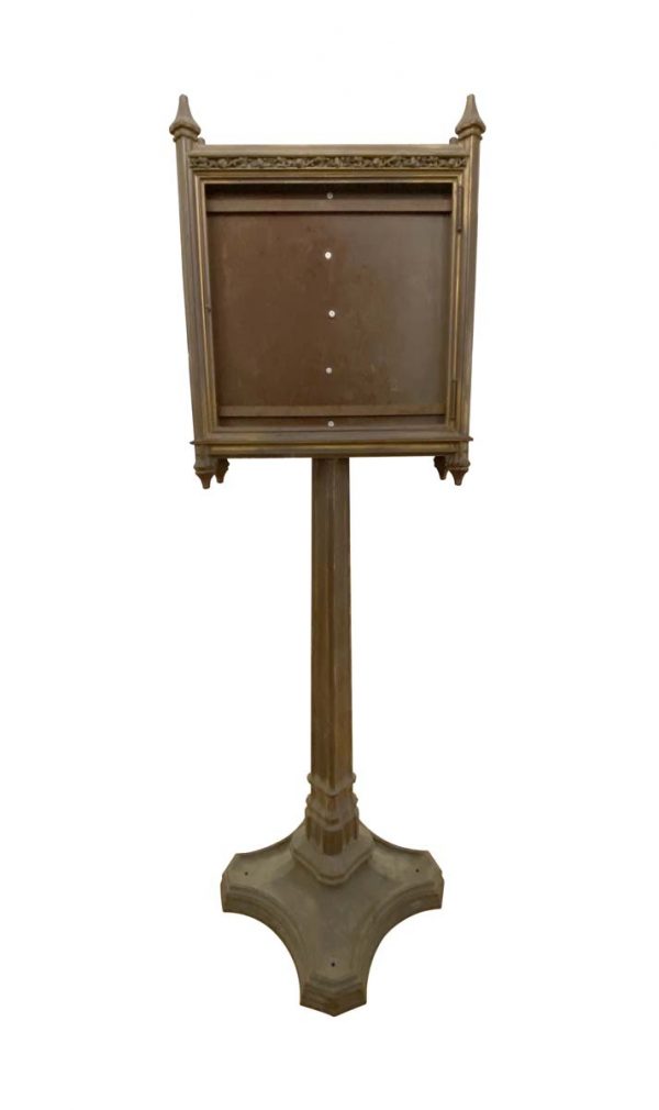 Commercial Furniture - Antique Gothic Revival Bronze NYC Building Directory
