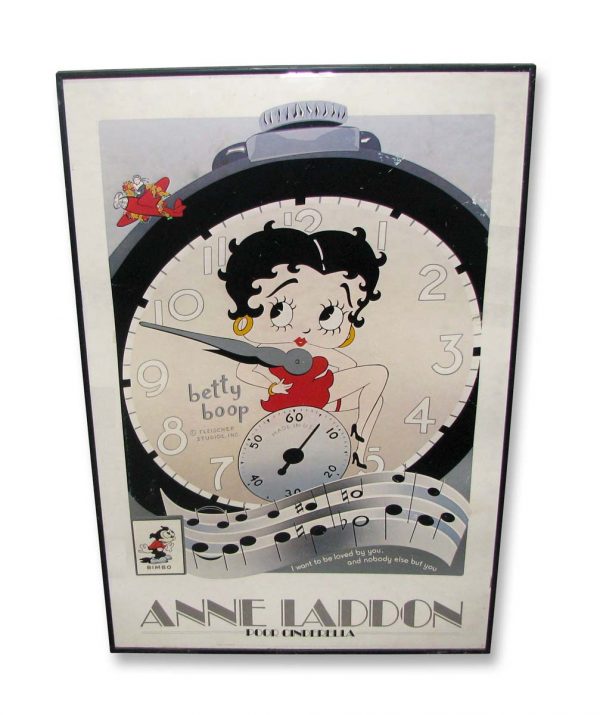 Posters - Vintage Collectable Betty Boop Framed Poster