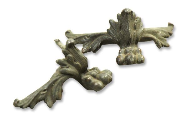 Applique - Pair of Furniture Cast Iron Applique Feet with Wings