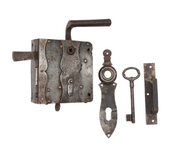 Door Knob Sets - Antique Medieval Door Lock Set