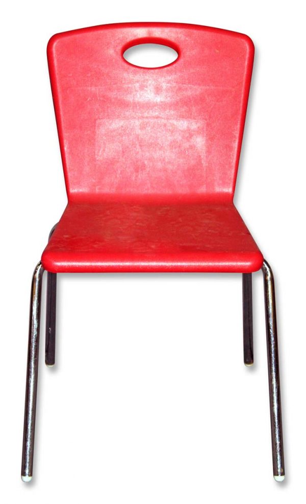 Flea Market - Vintage Retro Red Plastic Chair