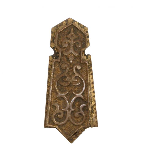 Keyhole Covers - Victorian Bronze Antique Keyhole Cover