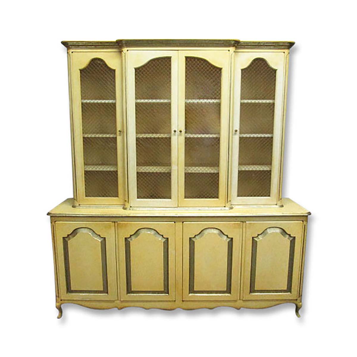 Vintage French Provincial Breakfront