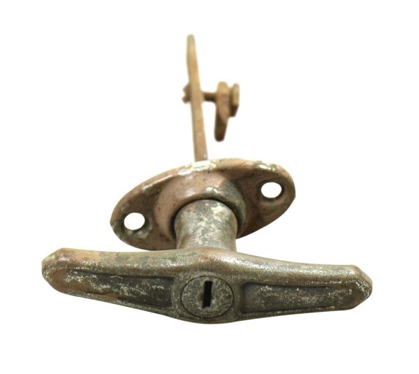 Levers - Worn Antique Bronze Lever Door Knob