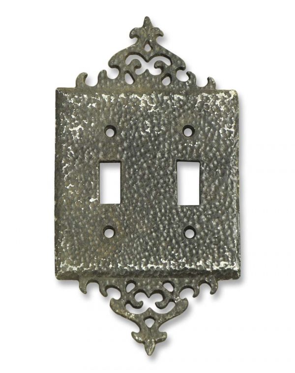 Lighting & Electrical Hardware - Arts & Crafts Double Toggle Light Switch Plate Cover