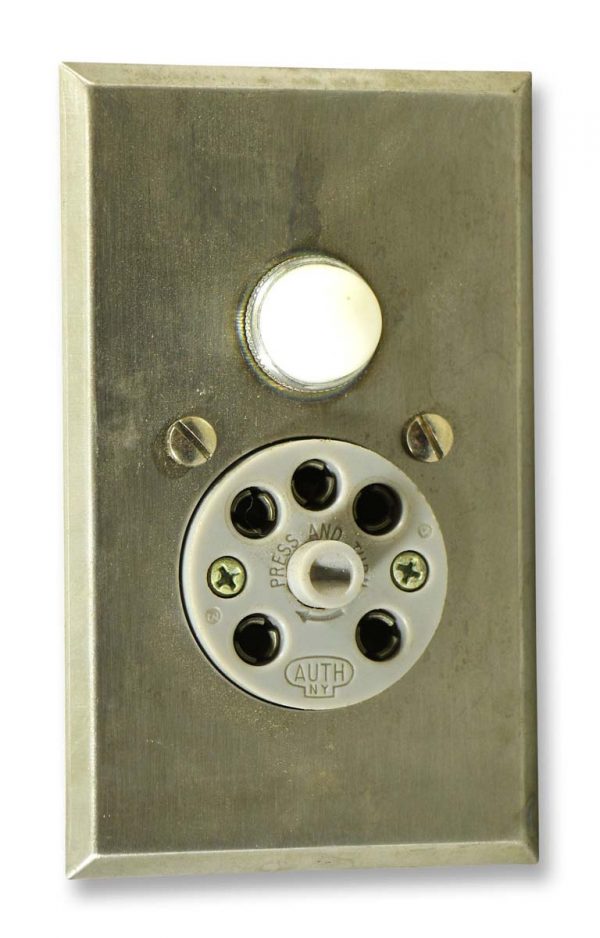 Lighting & Electrical Hardware - Vintage 5 Prong Plug with Light Outlet Plate