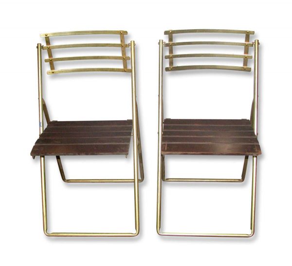 Seating - Pair of Mid Century Modern Folding Chairs