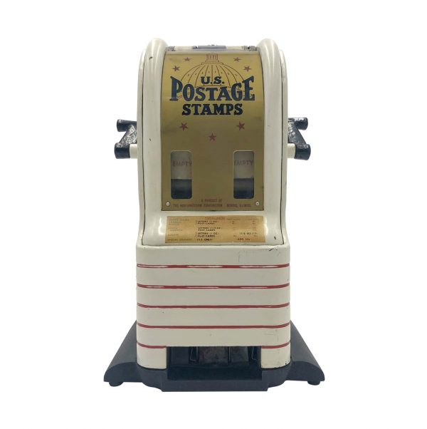 Commercial Furniture - 1960s Northwestern Corp. U.S. Postage Stamp Vending Machine Dispenser
