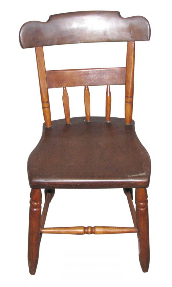 Flea Market - Antique Solid Cherry Traditional Chair