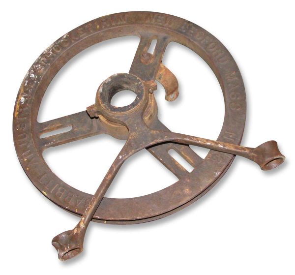 Industrial - Antique Babbitt Adjustable Cast Iron Chain Sprocket