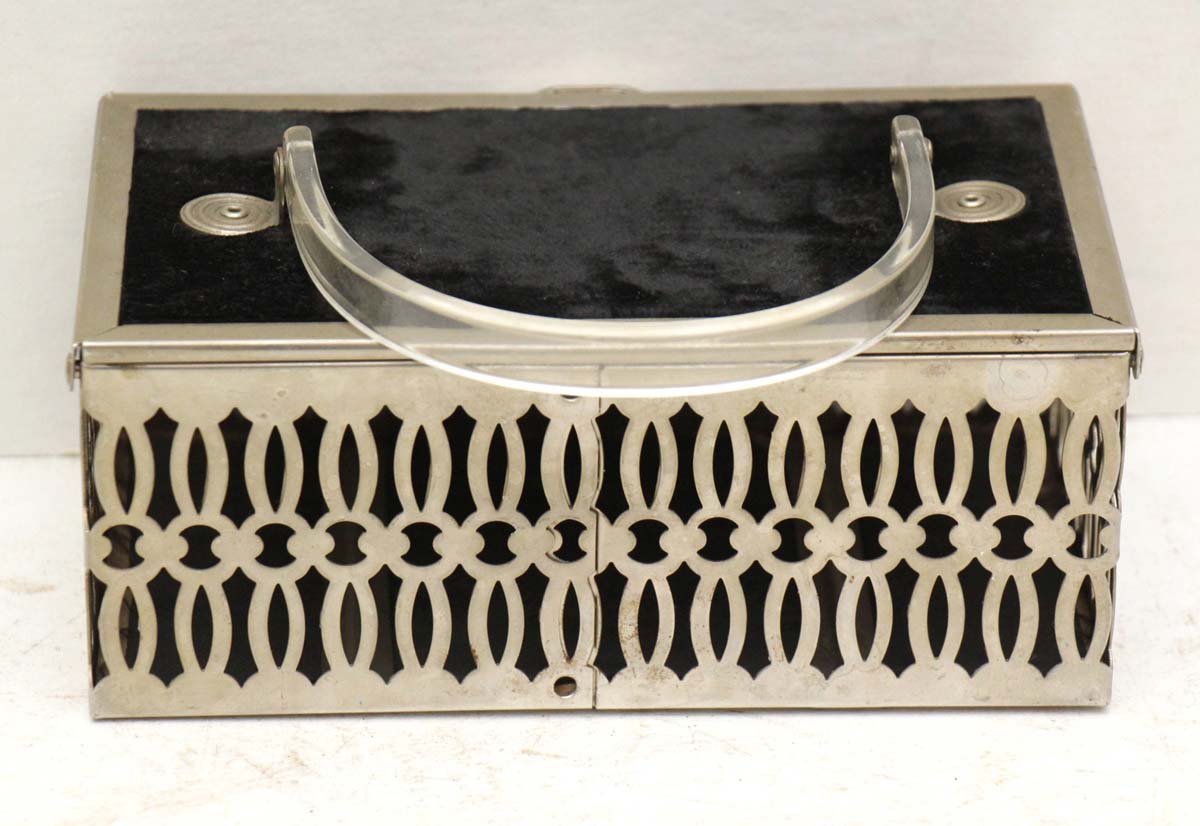 Metal box purse 60s - Gem