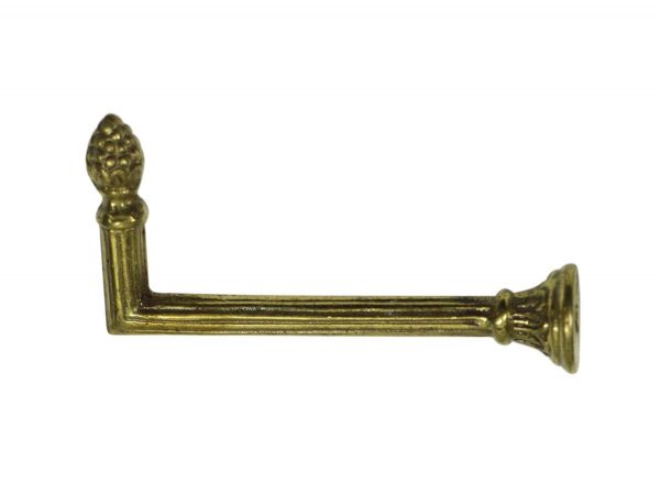 Single Hooks - Vintage Traditional Brass Acorn Finial Hook