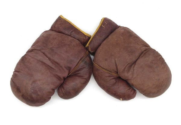 Sporting Goods - Vintage Pair of Leather Boxing Gloves
