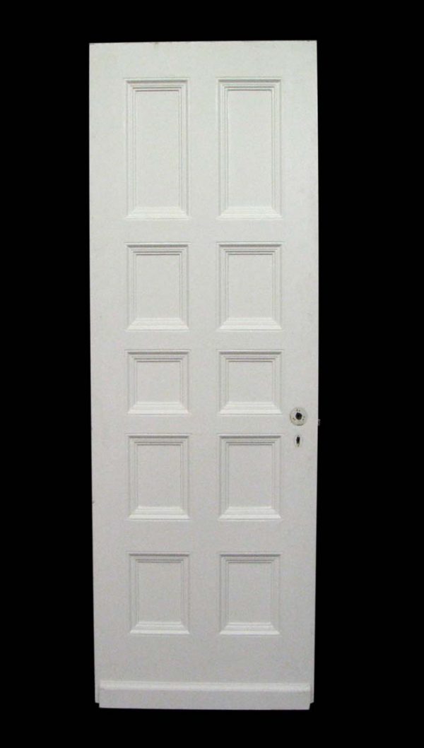 Standard Doors - Vintage 10 Pane Wood Passage Door 82.5 x 27.75