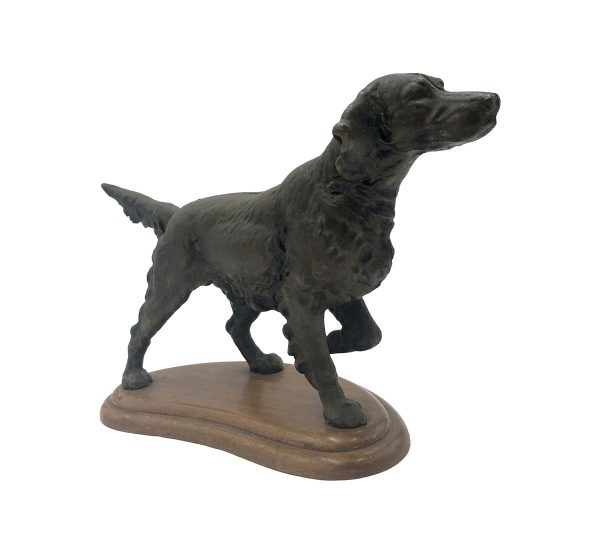 Statues & Sculptures - Cast Iron Hubley Pointer Dog Statue