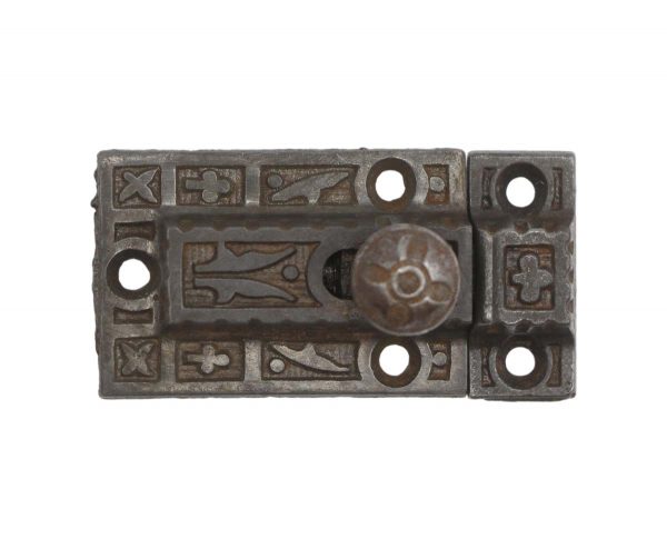 Cabinet & Furniture Latches - Aesthetic Antique 2.5 in. Cast Iron Cabinet Latch