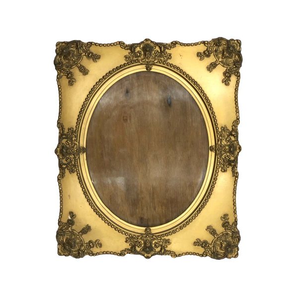 Frames - Antique Victorian Gesso Gilded Painted Picture Frame
