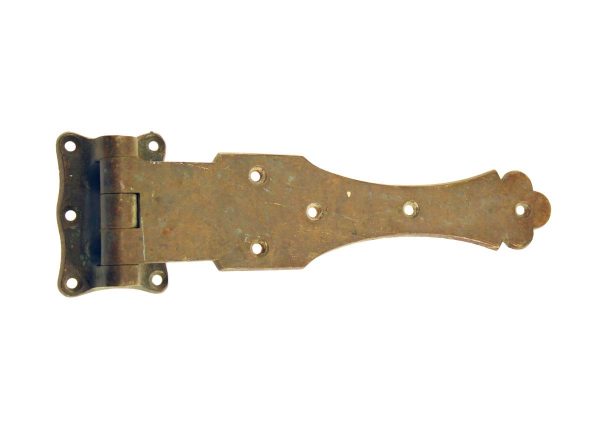 Ice Box Hardware - Antique 17 in. Bronze Ice Box Hinge