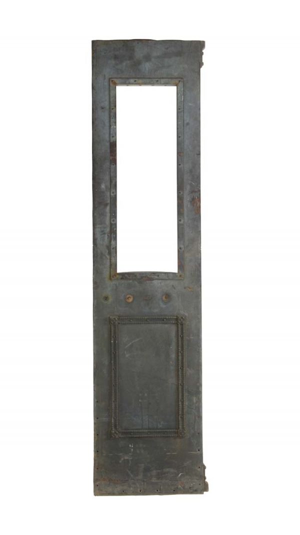 Commercial Doors - Antique 1 Pane 1 Lite Verdigris Bronze Swing Door 72 x 17.375