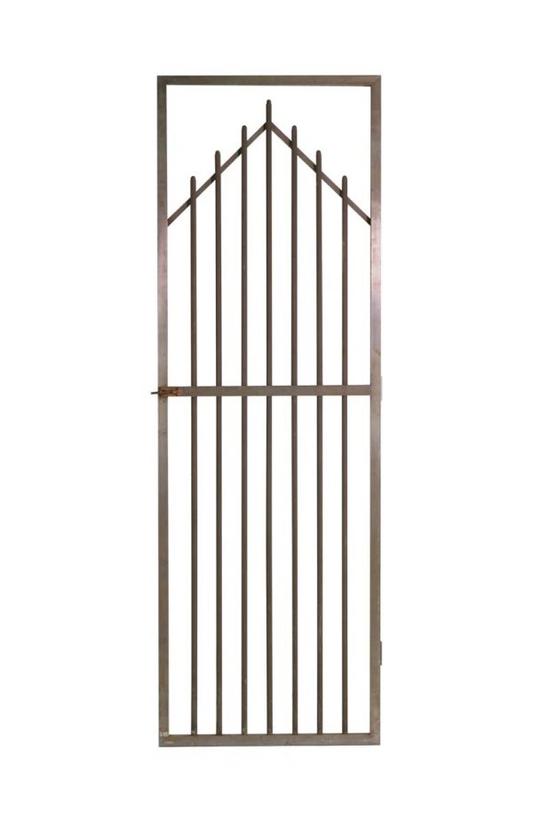 Decorative Metal - Reclaimed Nickel Plated Brass Door Gate 80.5 x 26.75