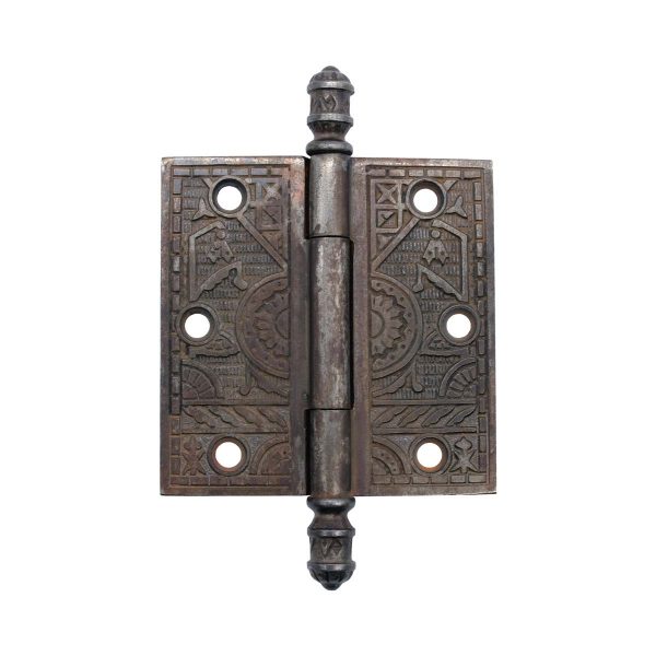 Door Hinges - Antique Cast Iron Aesthetic 3.5 x 3.5 Butt Door Hinge