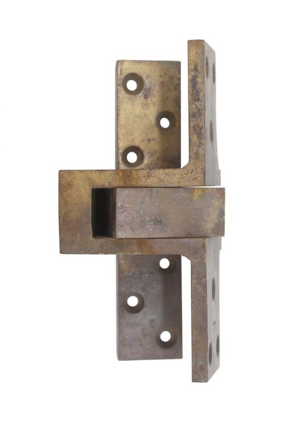 Door Hinges - Vintage Industrial Iron Pocket Pivot Harmon Door Hinge