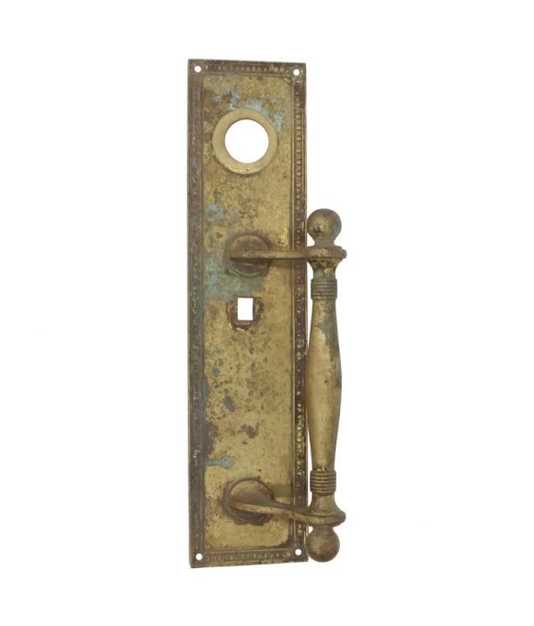 Door Pulls - Antique Traditional 14 in. Brass Door Handle Pull