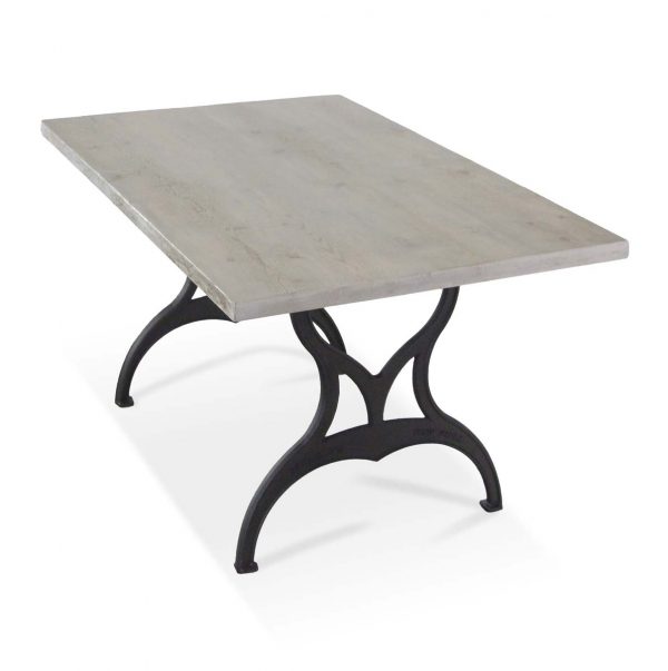 Farm Tables - Handmade Driftwood Pine 5 ft Brooklyn Legs Dining Table