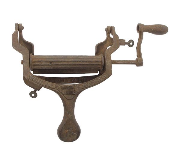 Personal Accessories - Antique Cast Iron White Mop Wringer Co. Washing Machine Part