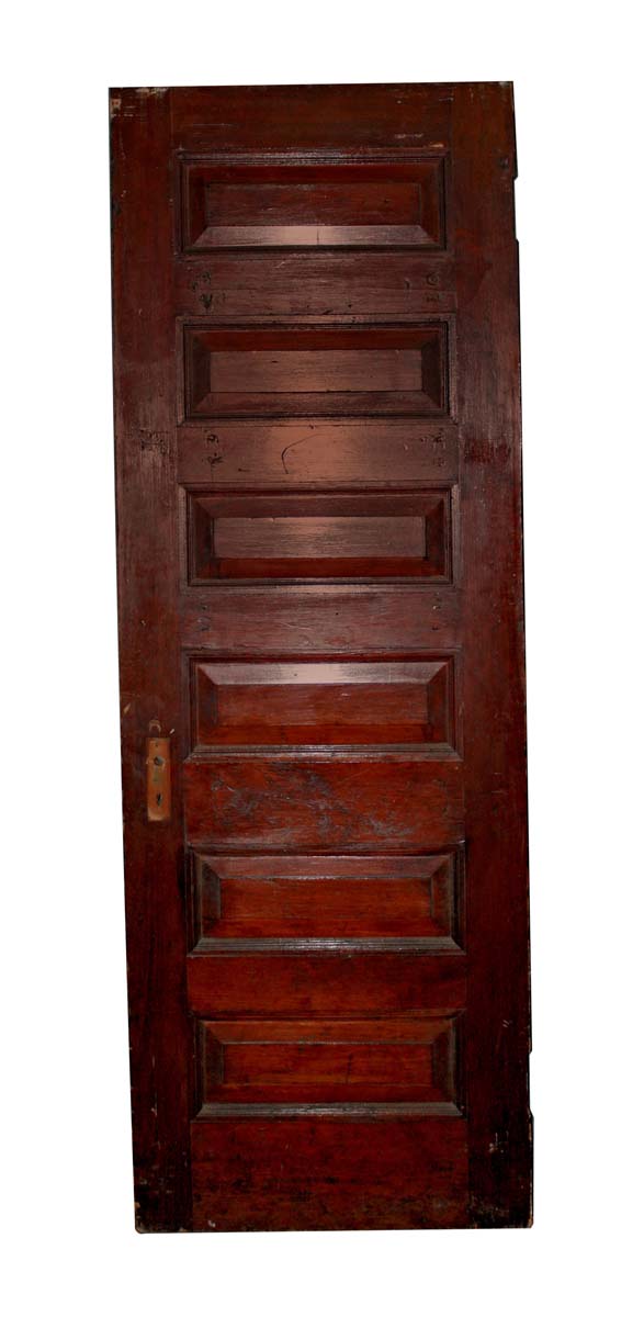 Standard Doors - Antique 6 Pane Wood Passage Door 83.75 x 30