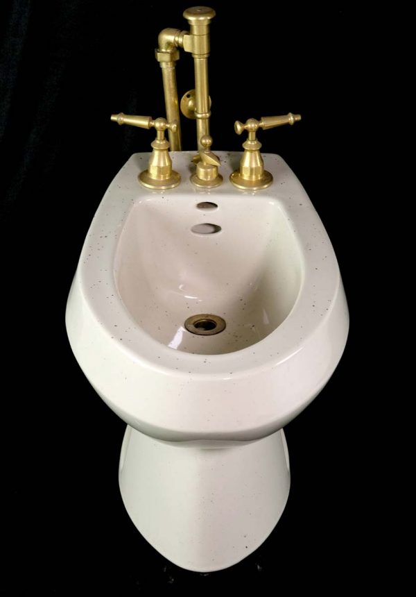Bathroom - Porcelain Kohler Bidet with Gold Plated Hardware
