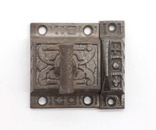 Cabinet & Furniture Latches - Antique Cast Iron 2.5 in. Aesthetic Cabinet Latch with T Handle