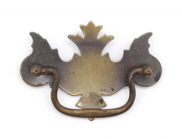 Cabinet & Furniture Pulls - Vintage Brass Chippendale 4 in. Bail Pulls