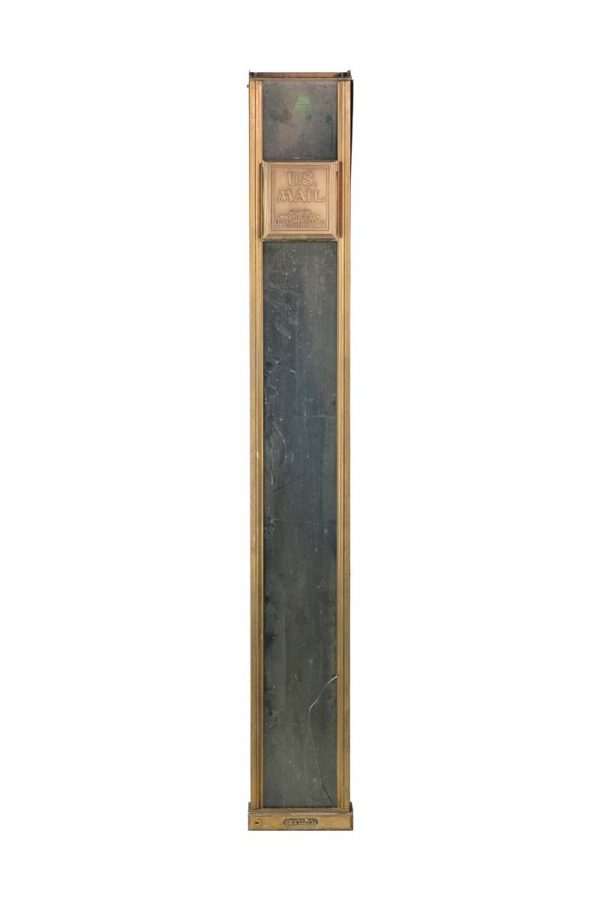 Interior Materials - Antique 61.5 in. Bronze Cutler U.S Mail Chute