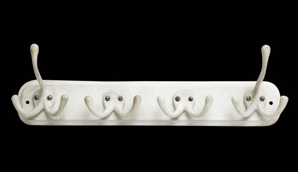 Racks - European White Porcelain Bar Hook Wall Rack