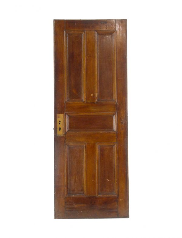 Standard Doors - Vintage Oak 5 Pane Passage Door 89.75 x 33.625