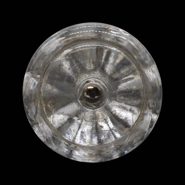 Cabinet & Furniture Knobs - Antique Concentric 2.25 in. Round Glass Drawer Cabinet Knob